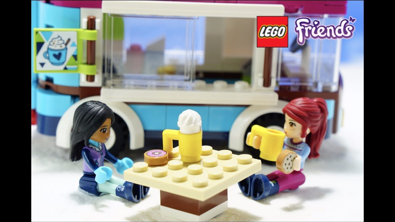 lego friends chocolate van