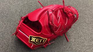 秩父市 野球専門店 プロステイタス  硬式投手グラブ 限定型 型付け後