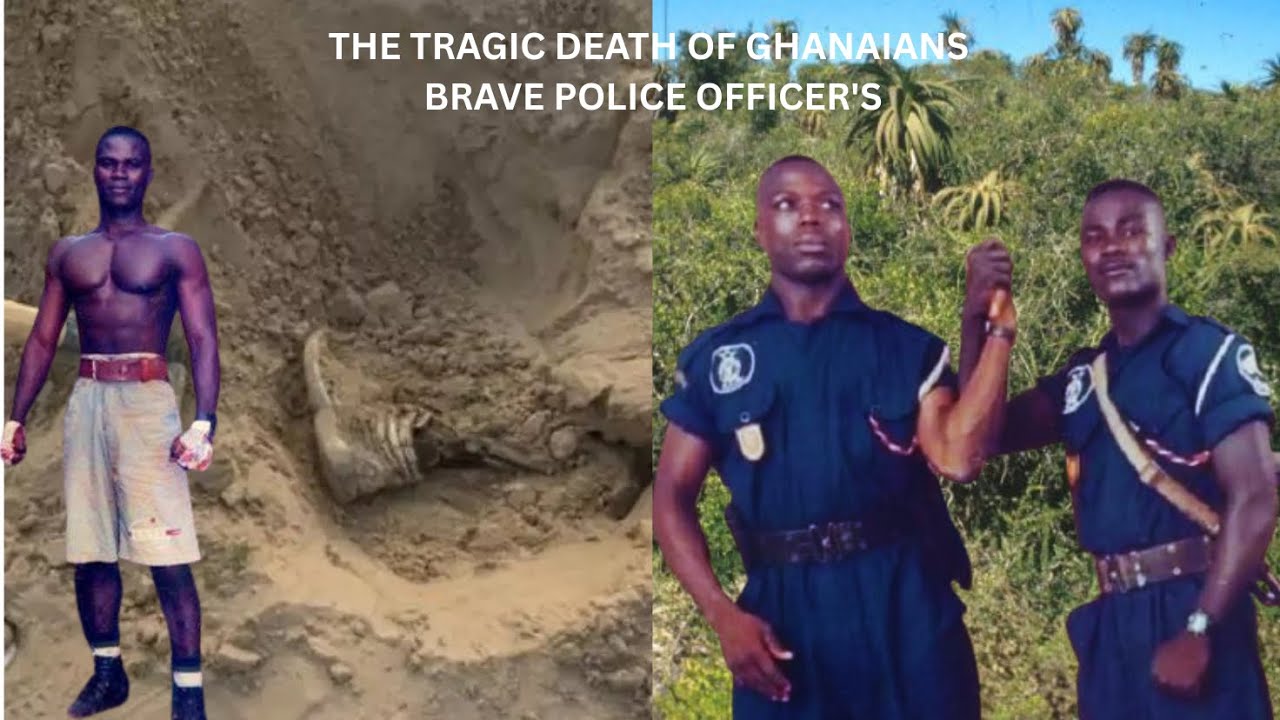 Two police officers who were sadly murdered in Ghana 🇬🇭-Ablekuma - YouTube