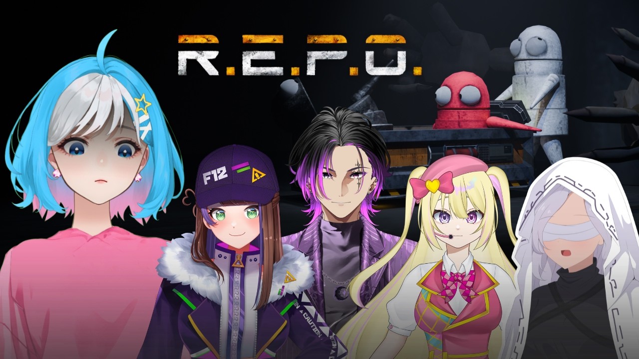 R.E.P.O bersama @CelinaOlystia @Frederett @BlueberryChocolato @ChouSenka @HirariOctaviaCh