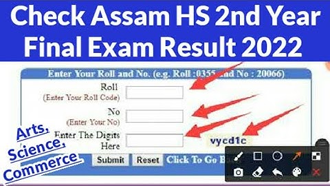 Check Assam HS 2nd Year Final Exam Result 2022 || Download HS 2nd Year Result 2022 #hsresult2022