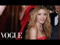 Shakira gets ready for the met gala  last looks  vogue