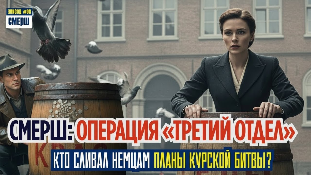 ДВОЕ ПРОТИВ АБВЕРА: Тайная Операция СМЕРШ под Курском | СМЕРШ: Драма Разведки | ЭПИЗОД №8