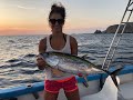 Yellowfin Tuna on Poppers in Costa Rica, (Catch, Clean, Cook, Eat.....all of it)