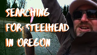 Fishing for early winter Steelhead | Oregon Sandy River