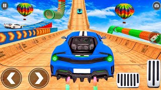 Mega Ramp Car Stunt Game — Impossible car stuntsTrack to enjoy car racing 3d — Android Gameplay screenshot 5
