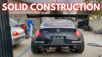 REAR BASH BAR INSTALL! SINGLE ROW 350Z (True Focus Fab)