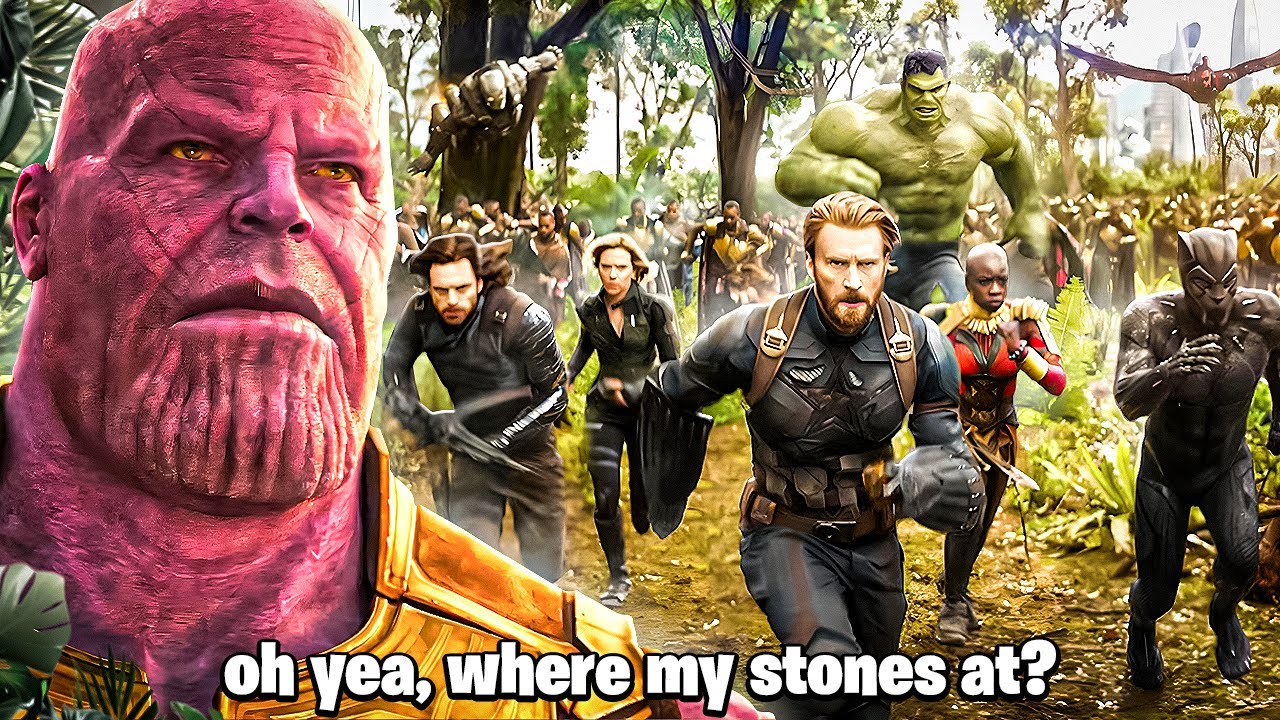 How THANOS & his SOLDIERS robbed THE AVENGERS of the INFINITY STONES on EARTH