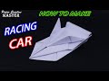 How to make a racing car out of paper