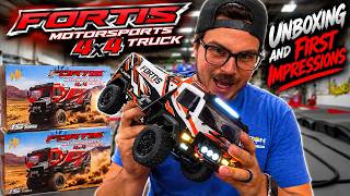 HobbyPlus Fortis 4x4 1/18th RC Truck Unboxing & First Impressions!