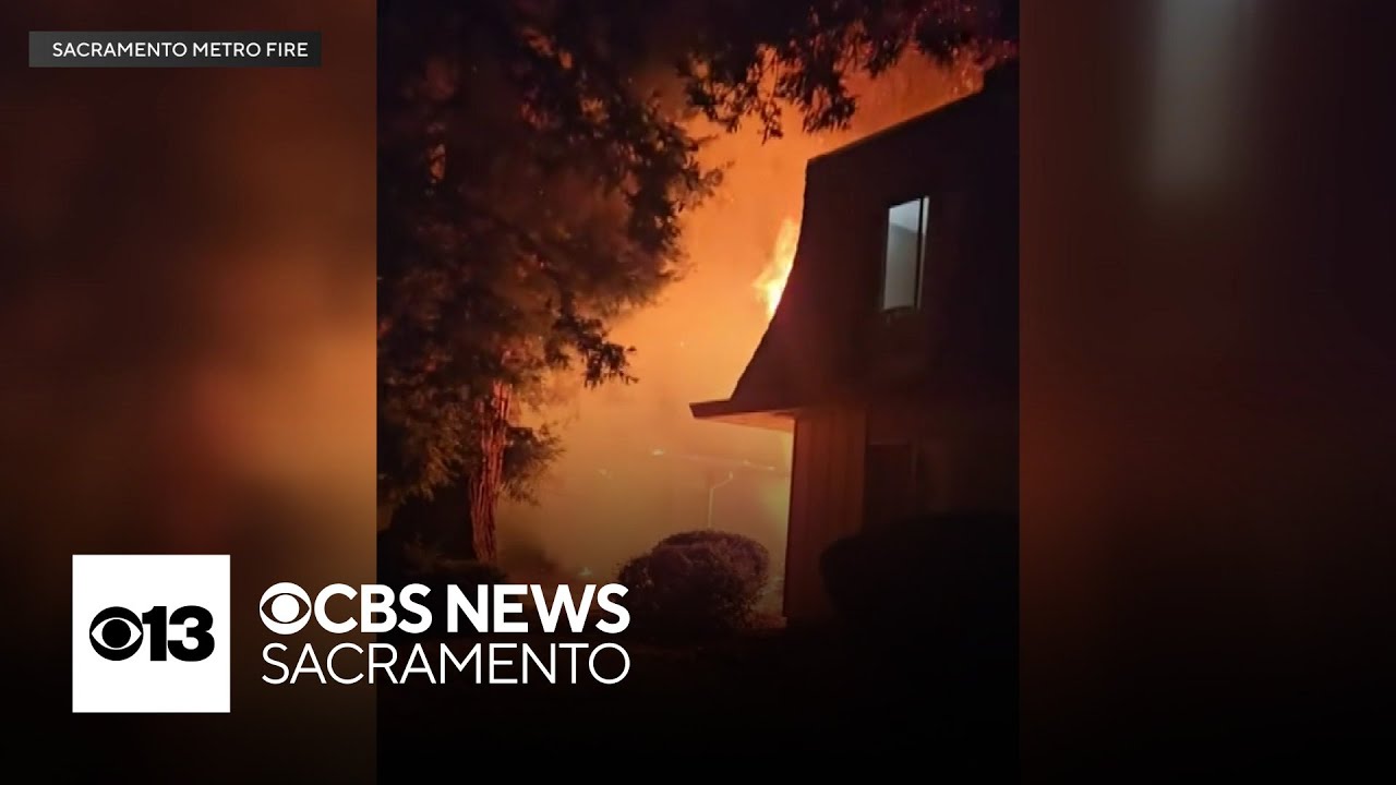 20 people displaced after Rancho Cordova apartment complex fire - YouTube