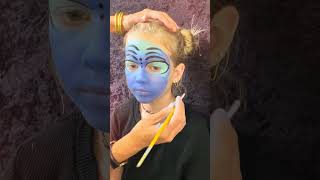 Kpop Demon Hunter Tiger Face Painting Tutorial 