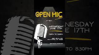 Open Mic Night at FBCH! Share your music, poetry, testimony, or creative talen