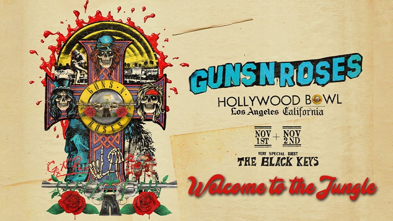 Guns N' Roses “Welcome to the Jungle” (Live) at the Hollywood Bowl