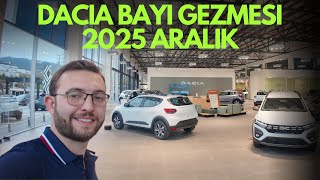 Dacia Aralık 2025 Bayi Gezmesi Duster, Jogger, Sandero Showroom Turu