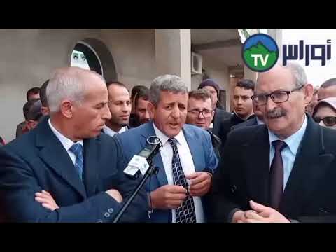 والي ولاية تيارت   في زيارة مدرسة قرانية دوار لعراج و يعطى كل الدعم المعنوي لحفظة القران