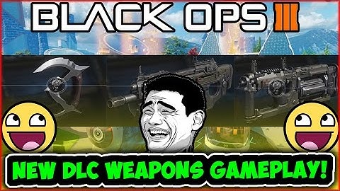 BLACK OPS 3 NEW DECEMBER UPDATE DLC WEAPONS! (LV8 BASILISK, RAVENS EYE AND HLX-4)