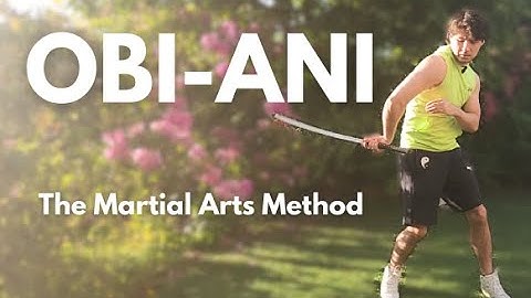 Obi-Ani Sword Spin Tutorial | The Martial Arts Method