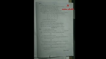 10th class Physics S.A-1 question paper in 2021-2022
