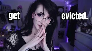 asmr ☾ evicting your negative thoughts like a bad landlord ➡️🚪