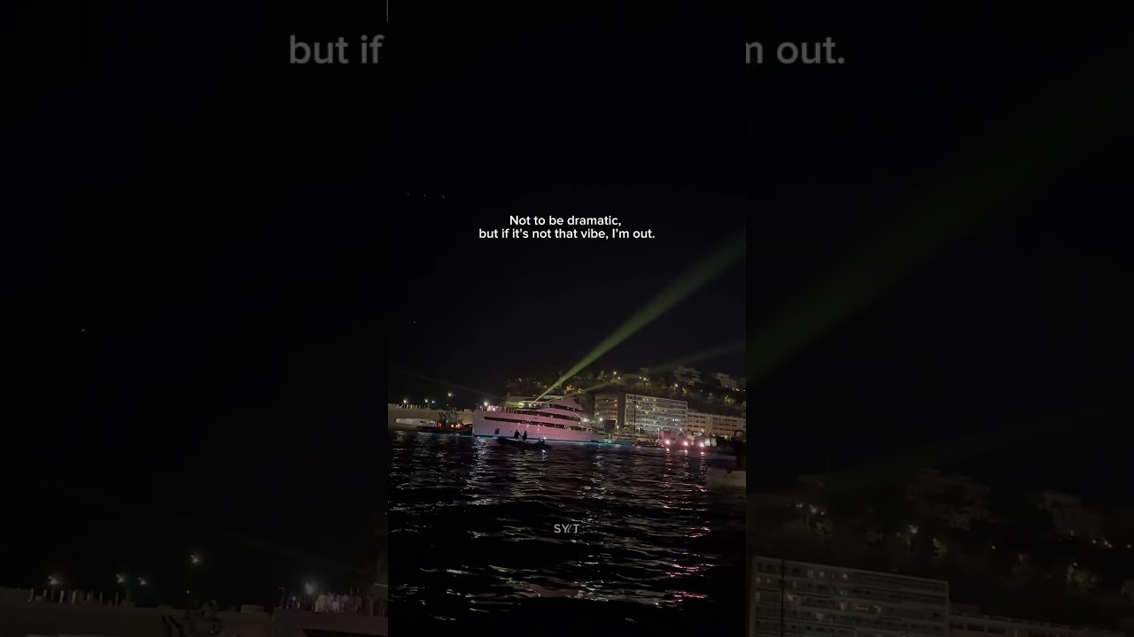 PARTY ON A SUPERYACHT?