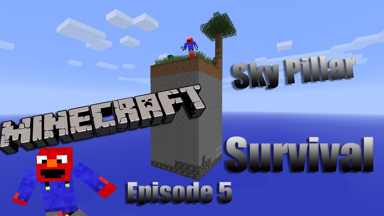 Minecraft Sky Pillar-Episode 5-Cactus Farming
