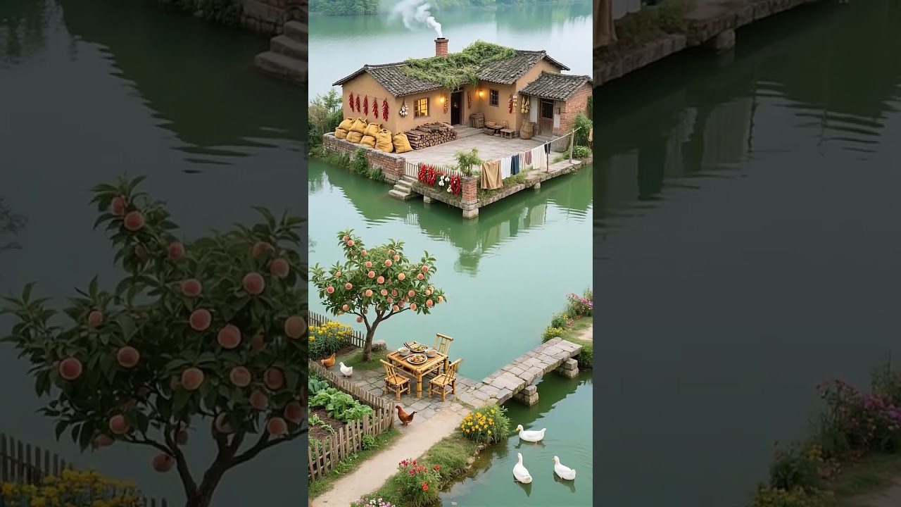 Nature lover unit | nature 🍄‍🟫 | Village view 