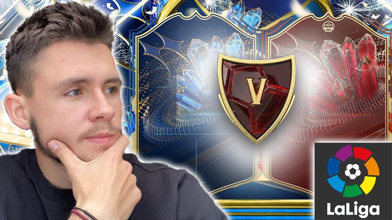 OPENING UP MY RANK 5 LA LIGA TOTS FUT CHAMPIONS REWARDS - FIFA 23 ...