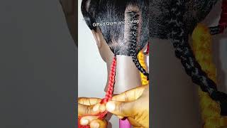 How To Add Extensions To Braids Slow Motion Tutorial