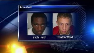 2 arrested in cop car break-in