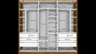 Open Plan Design DIY Bedroom Closet | DIY Bedroom Wardrobe Build/ Design ON BUDGET With a Free plan.