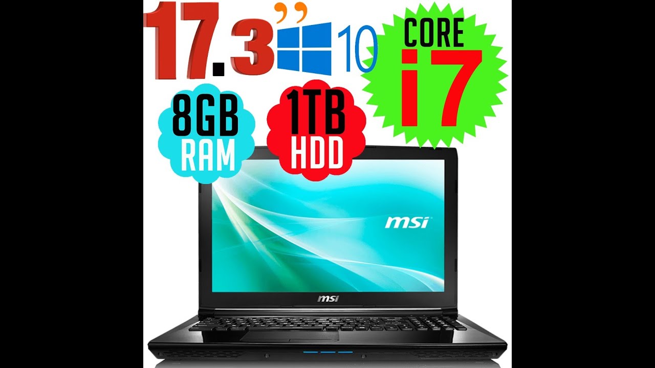MSI CX72 6QD 080XES. Portátil 17,3 potente económico (670 MSI CX72 6QD 080XES. Portátil 17,3 potente económico (670