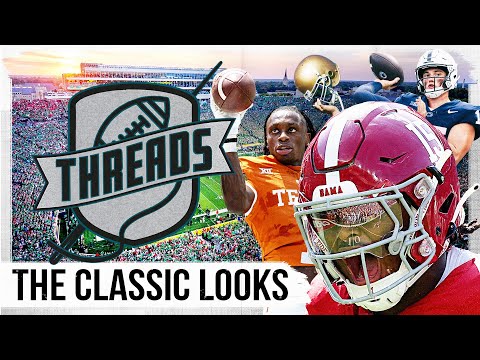The classic cool of alabama, notre dame, penn state and texas' uniforms | threads