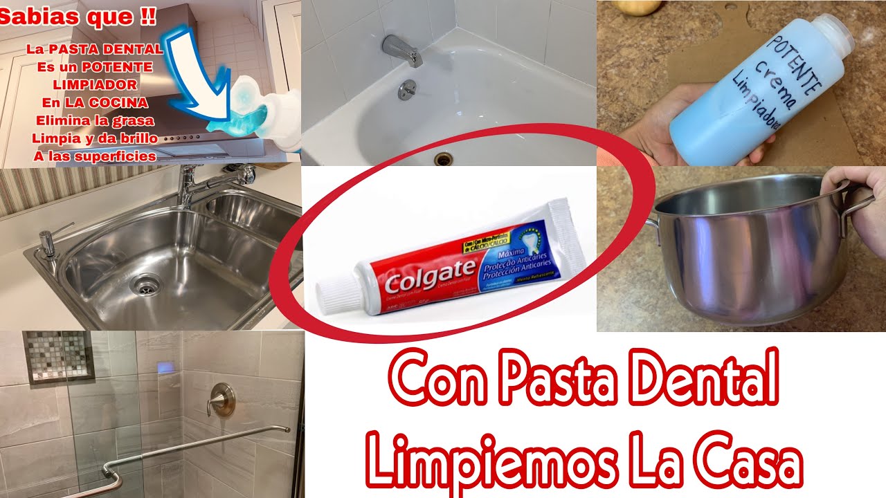 ✅ LIMPIA TU CASA CON PASTA DENTAL Y TE ENCANTARA EL RESULTADO FINAL| BILLA LAS LLAVES DE AGUA.
