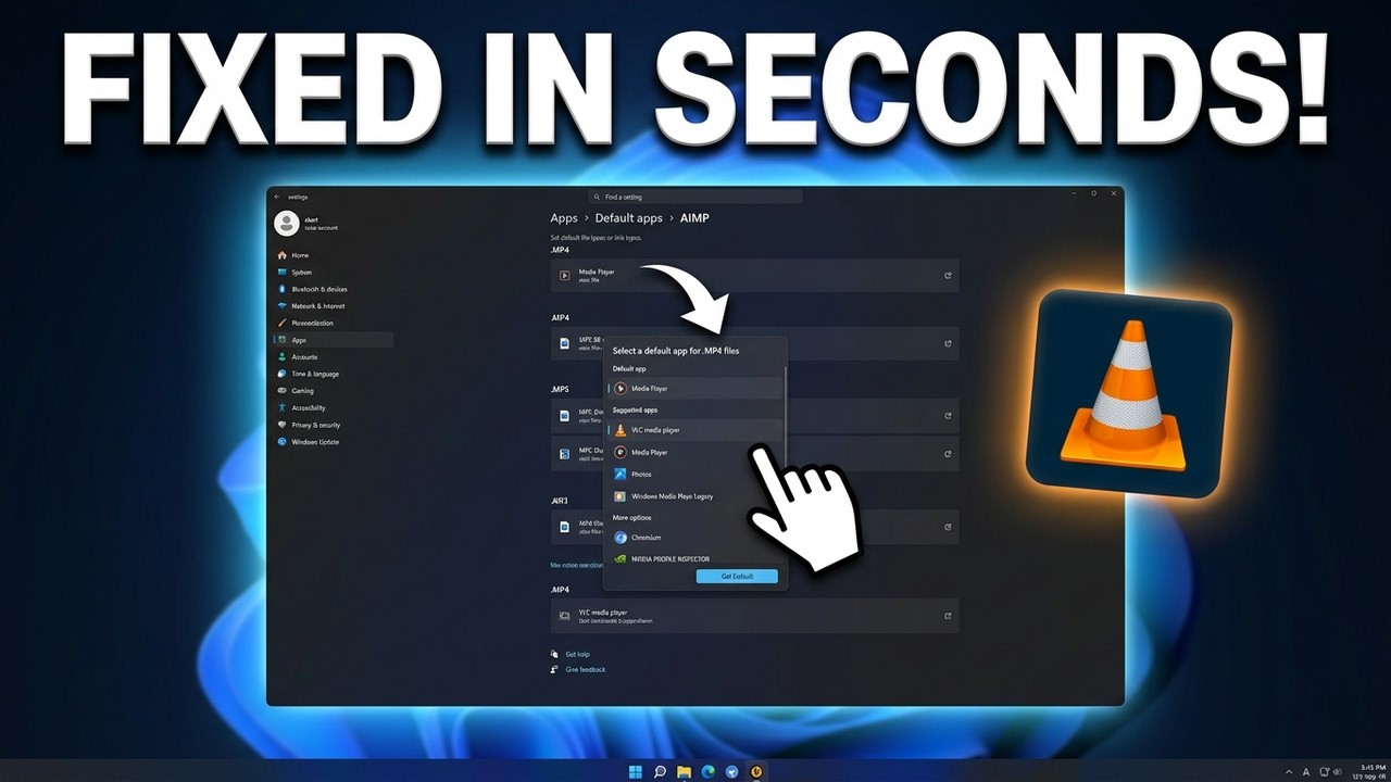 How to change default apps in Windows 11 (Quick Guide) - YouTube