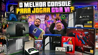MELHOR CONSOLE PARA GTA 6 ? PS5 SLIM, PS5 PRO E XBOX SERIES X.