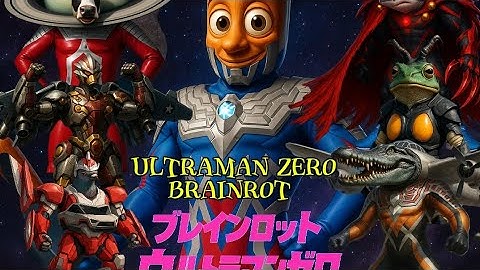 Brainrot Ultraman zero opening song #brainrot #ultraman #ultramanzero #anomali #anomaly