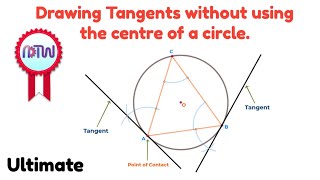 Draw Tangents Without Using the Circle's Center | 10th Grade Math Geometry Tutorial by ADTW Study 345 views 11 days ago 2 minutes, 44 seconds