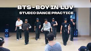 ZPOT - Studio Dance Practice | BTS (방탄소년단) - Boy In Luv (상남자)