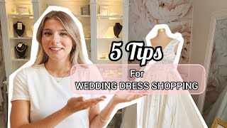 5 Tips For Wedding Dress Shopping by Sinders Bridal House 306 views 11 months ago 1 minute, 23 seconds