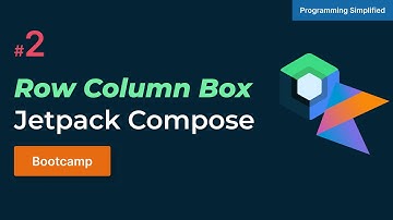 Row Column and Box in jetpack compose in hindi | Bootcamp #2