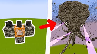 I Killed the Bedrock Variation of Wither Storm in Survival !!