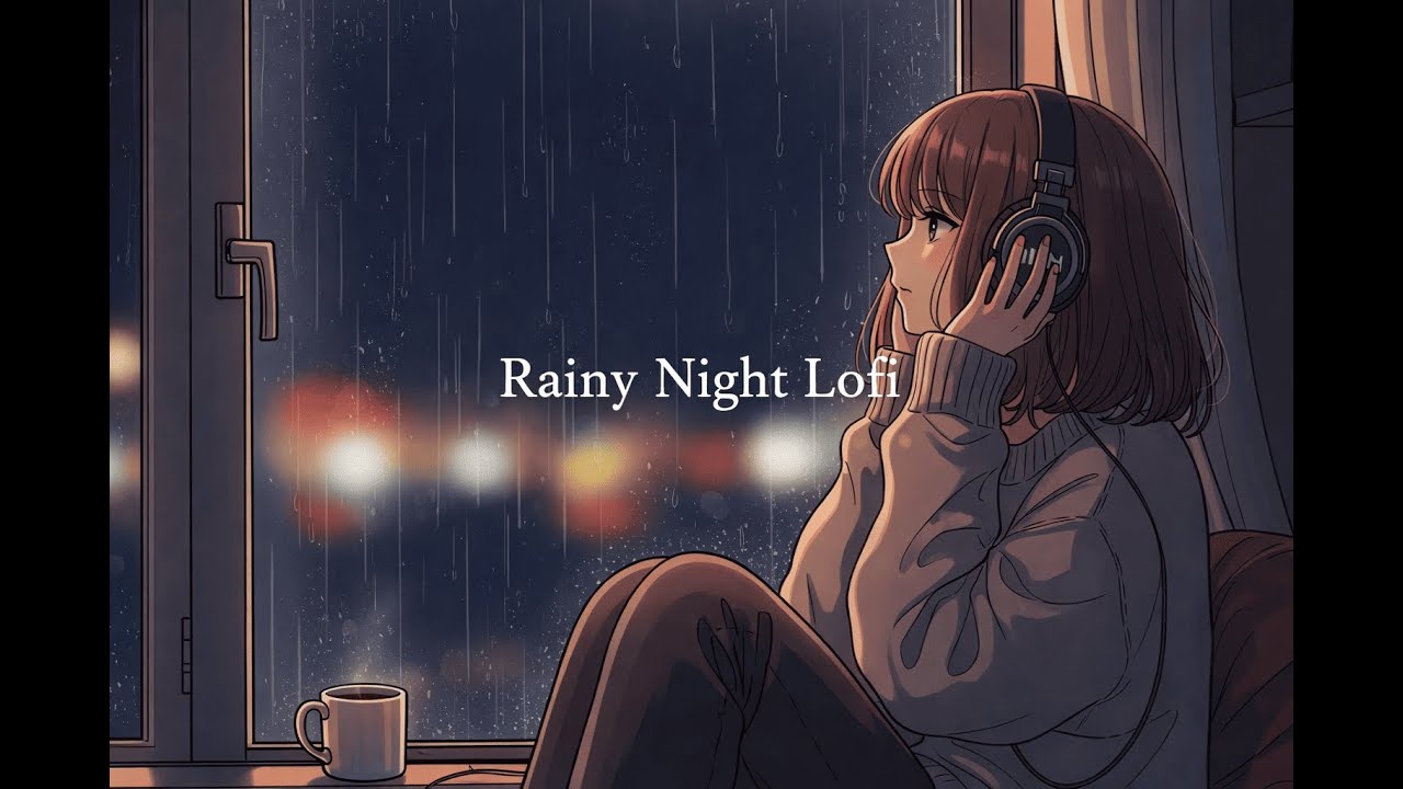 Rainy Night Lofi 🌧️ Chill Beats for Late Night Study & Relax