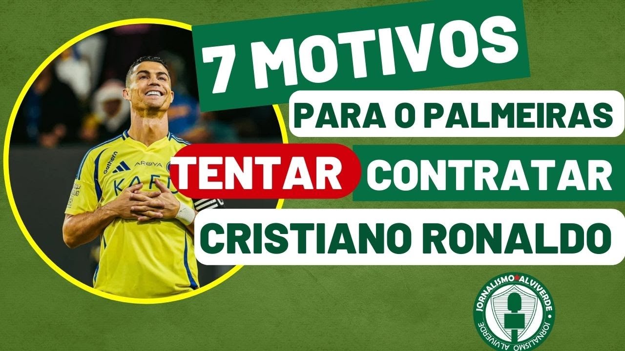 CRISTIANO RONALDO NO PALMEIRAS | CR7 X MESSI | CLUB WORD CUP 2025 | VEM CR7 PARA O SUPER MUNDIAL