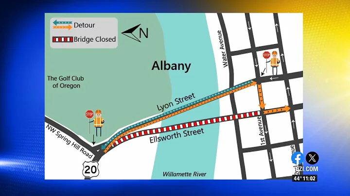 Nightly Ellsworth Street Bridge closures begin in Albany