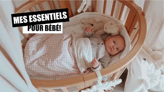 #1 MES ESSENTIELS POUR BÉBÉ !