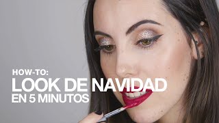 HOW TO: Look de Navidad en 5 minutos | MAC Cosmetics