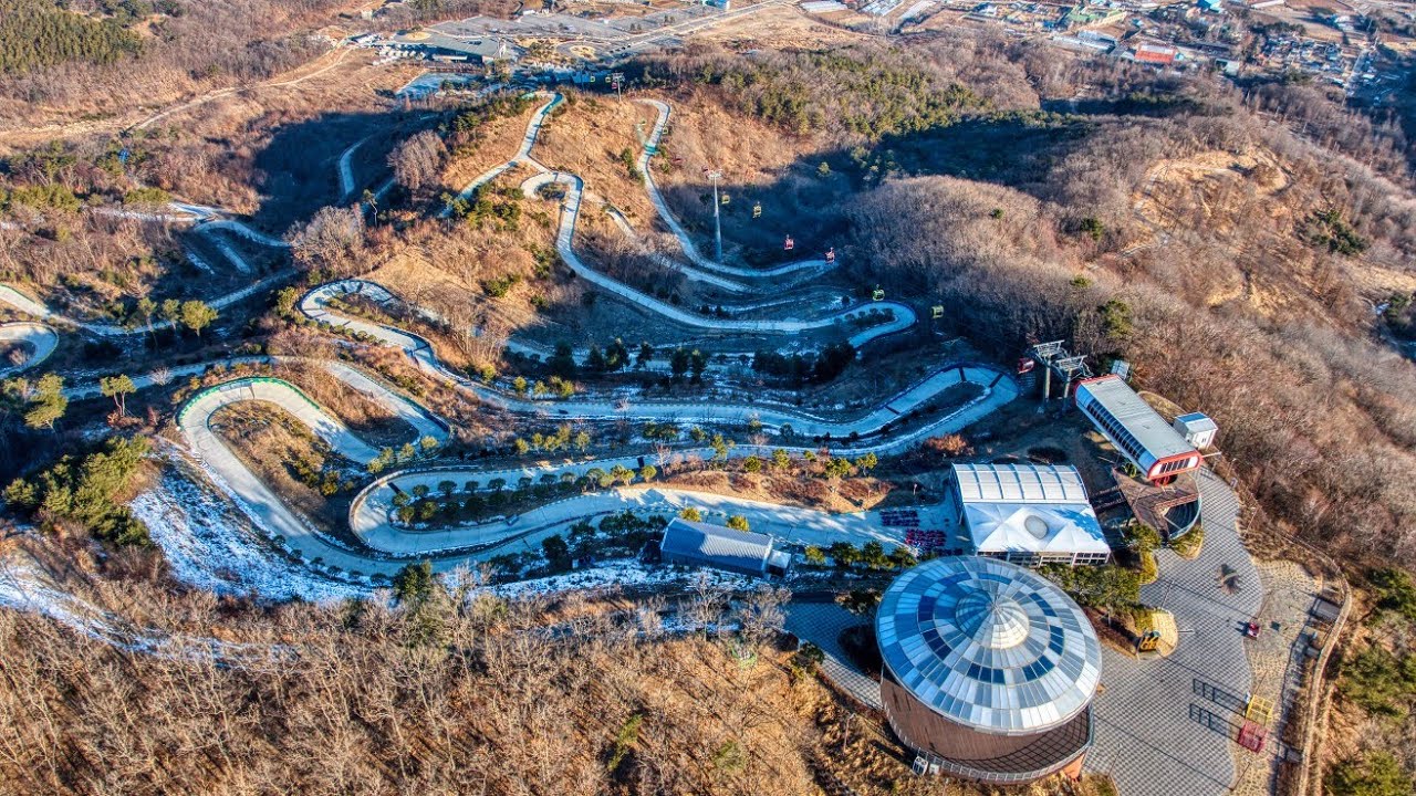 강화 씨사이드 리조트 | 강화 루지 | 강화도 가볼만한 곳 | 4K 드론영상 | DJI | mavic3pro - YouTube