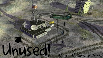 C&C Zero Hour - Unused Stuff: "Mountain Guns" Special Power (Map)