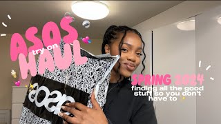 **NEW IN** ASOS SPRING 2024 HAUL + TRY ON | I found the best stuff  | Chisom Aimee